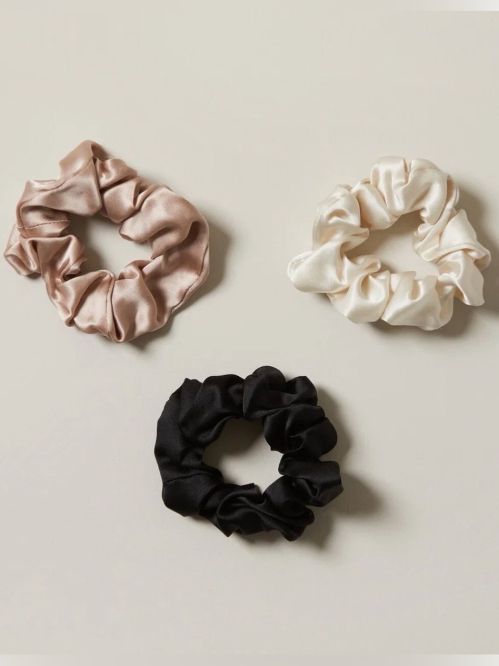 Love & Lore Silk Scrunchies - Set of 3